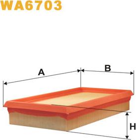 WIX Filters WA6703 - Filter za zrak www.molydon.hr