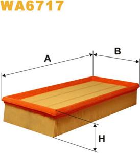 WIX Filters WA6717 - Filter za zrak www.molydon.hr