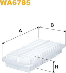 WIX Filters WA6785 - Filter za zrak www.molydon.hr