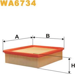 WIX Filters WA6734 - Filter za zrak www.molydon.hr