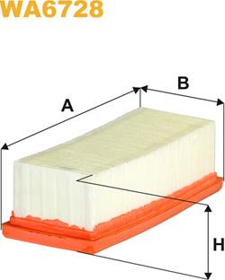 WIX Filters WA6728 - Filter za zrak www.molydon.hr