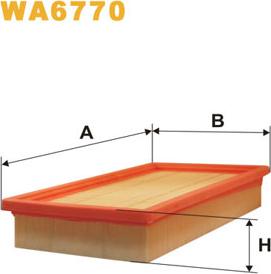 WIX Filters WA6770 - Filter za zrak www.molydon.hr