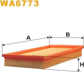 WIX Filters WA6773 - Filter za zrak www.molydon.hr