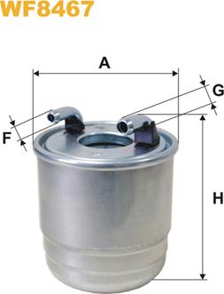 WIX Filters WF8467 - Filter za gorivo www.molydon.hr