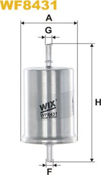 WIX Filters WF8431 - Filter za gorivo www.molydon.hr