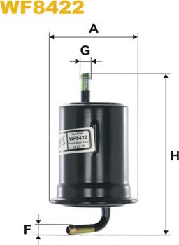 WIX Filters WF8422 - Filter za gorivo www.molydon.hr