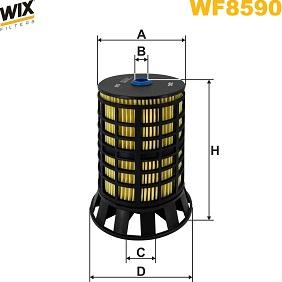 WIX Filters WF8590 - Filter za gorivo www.molydon.hr