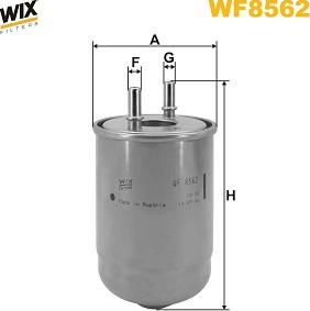 WIX Filters WF8562 - Filter za gorivo www.molydon.hr
