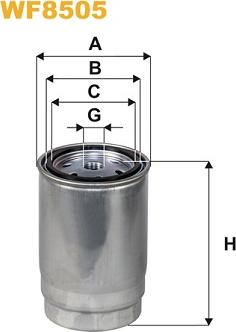 WIX Filters WF8505 - Filter za gorivo www.molydon.hr