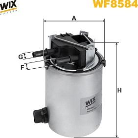 WIX Filters WF8584 - Filter za gorivo www.molydon.hr