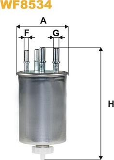 WIX Filters WF8534 - Filter za gorivo www.molydon.hr