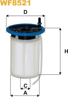 WIX Filters WF8521 - Filter za gorivo www.molydon.hr