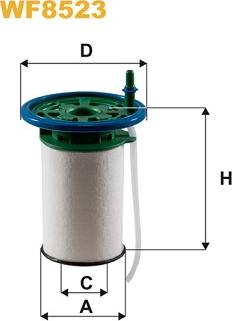 WIX Filters WF8523 - Filter za gorivo www.molydon.hr