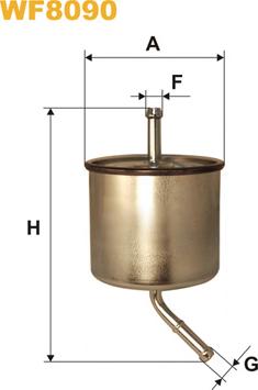 WIX Filters WF8090 - Filter za gorivo www.molydon.hr