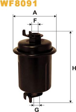 WIX Filters WF8091 - Filter za gorivo www.molydon.hr