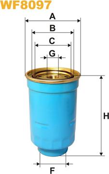 WIX Filters WF8097 - Filter za gorivo www.molydon.hr