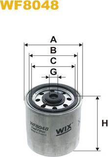 WIX Filters WF8048 - Filter za gorivo www.molydon.hr