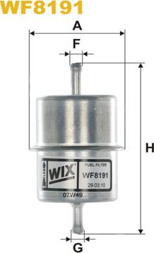 WIX Filters WF8191 - Filter za gorivo www.molydon.hr