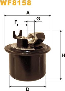 WIX Filters WF8158 - Filter za gorivo www.molydon.hr