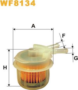 WIX Filters WF8134 - Filter za gorivo www.molydon.hr