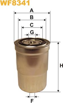 WIX Filters WF8341 - Filter za gorivo www.molydon.hr