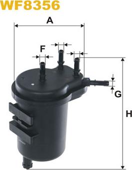 WIX Filters WF8356 - Filter za gorivo www.molydon.hr