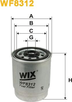 WIX Filters WF8312 - Filter za gorivo www.molydon.hr