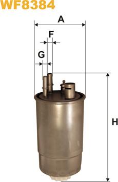 WIX Filters WF8384 - Filter za gorivo www.molydon.hr