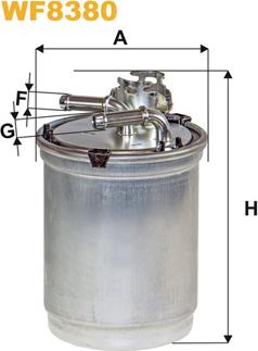 WIX Filters WF8380 - Filter za gorivo www.molydon.hr