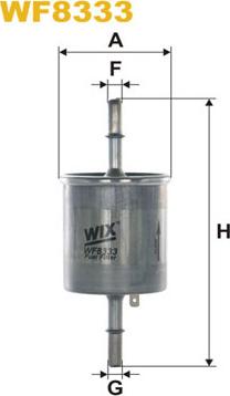 WIX Filters WF8333 - Filter za gorivo www.molydon.hr