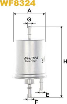 WIX Filters WF8324 - Filter za gorivo www.molydon.hr