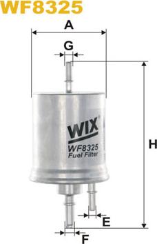 WIX Filters WF8325 - Filter za gorivo www.molydon.hr