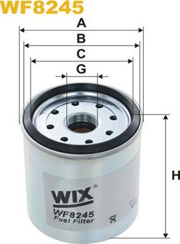 WIX Filters WF8245 - Filter za gorivo www.molydon.hr