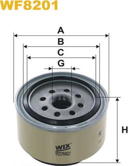 WIX Filters WF8201 - Filter za gorivo www.molydon.hr