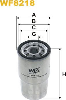 WIX Filters WF8218 - Filter za gorivo www.molydon.hr