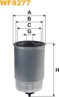 WIX Filters WF8277 - Filter za gorivo www.molydon.hr