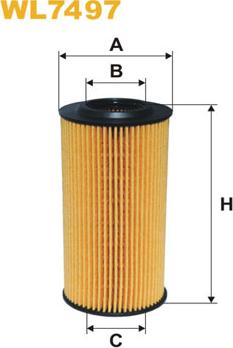 WIX Filters WL7497 - Filter za ulje www.molydon.hr