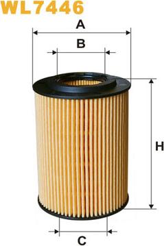 WIX Filters WL7446 - Filter za ulje www.molydon.hr