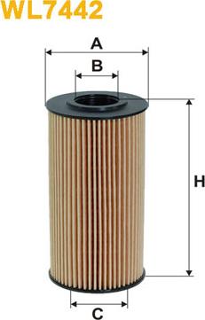 WIX Filters WL7442 - Filter za ulje www.molydon.hr