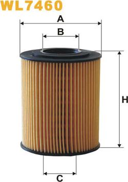 WIX Filters WL7460 - Filter za ulje www.molydon.hr