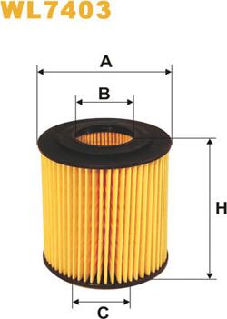 WIX Filters WL7403 - Filter za ulje www.molydon.hr