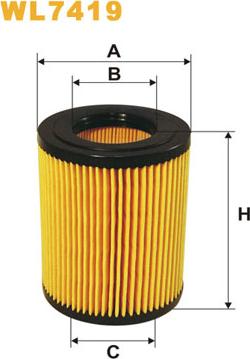 WIX Filters WL7419 - Filter za ulje www.molydon.hr