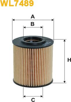 WIX Filters WL7489 - Filter za ulje www.molydon.hr