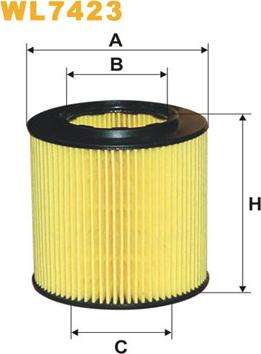 WIX Filters WL7423 - Filter za ulje www.molydon.hr