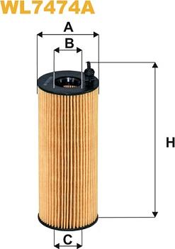 WIX Filters WL7474A - Filter za ulje www.molydon.hr