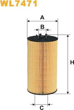 WIX Filters WL7471 - Filter za ulje www.molydon.hr