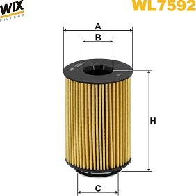 WIX Filters WL7592 - Filter za ulje www.molydon.hr