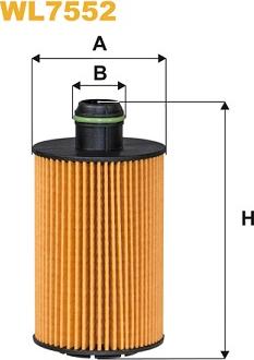 WIX Filters WL7552 - Filter za ulje www.molydon.hr