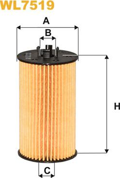 WIX Filters WL7519 - Filter za ulje www.molydon.hr