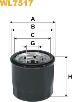 WIX Filters WL7517 - Filter za ulje www.molydon.hr